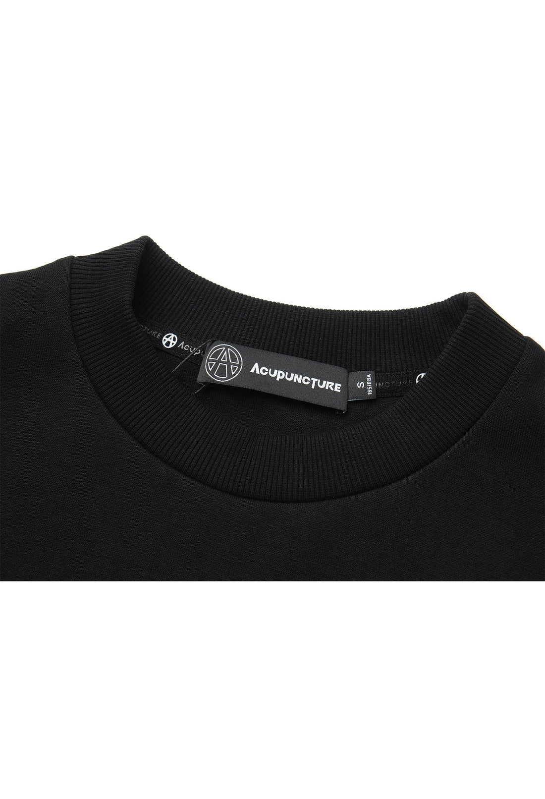ALIEN BABY CREWNECK BLACK Acupuncture