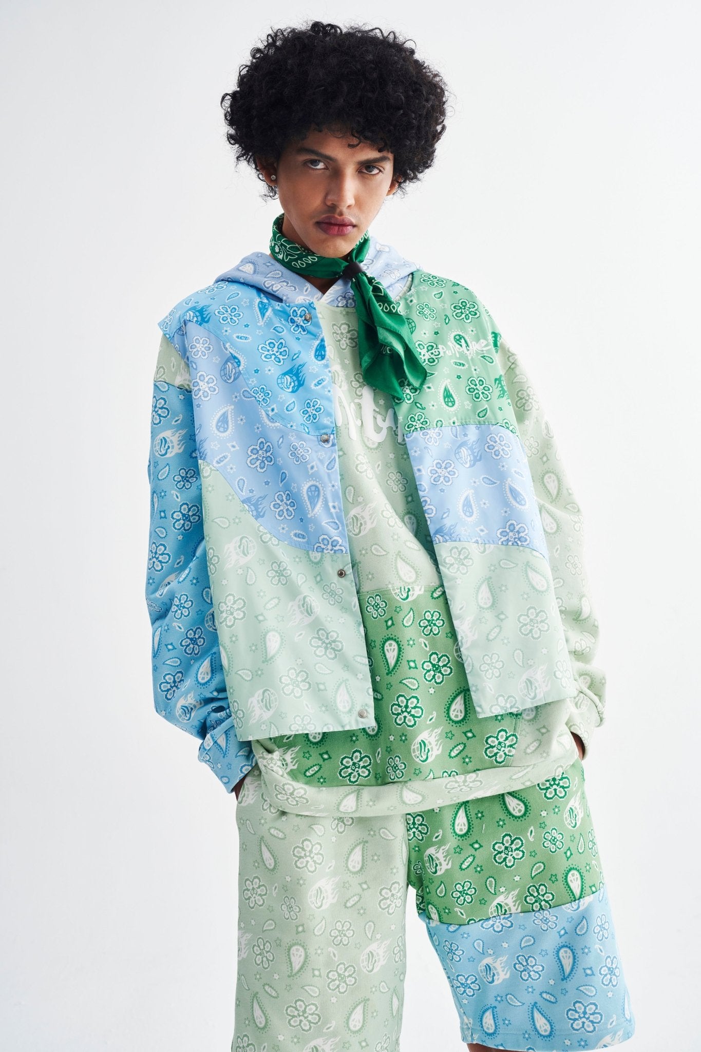 BANDANA GILET GREEN Acupuncture