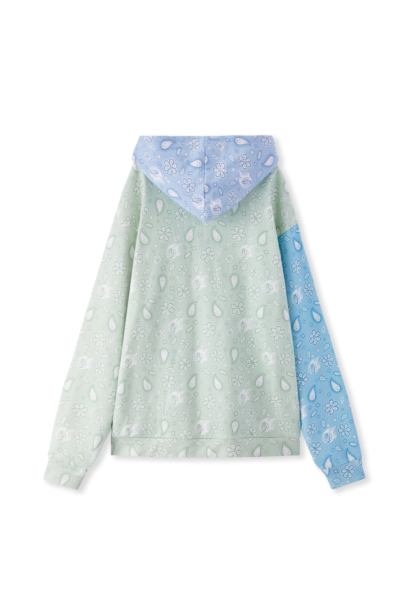 BANDANA HOODIE GREEN Acupuncture