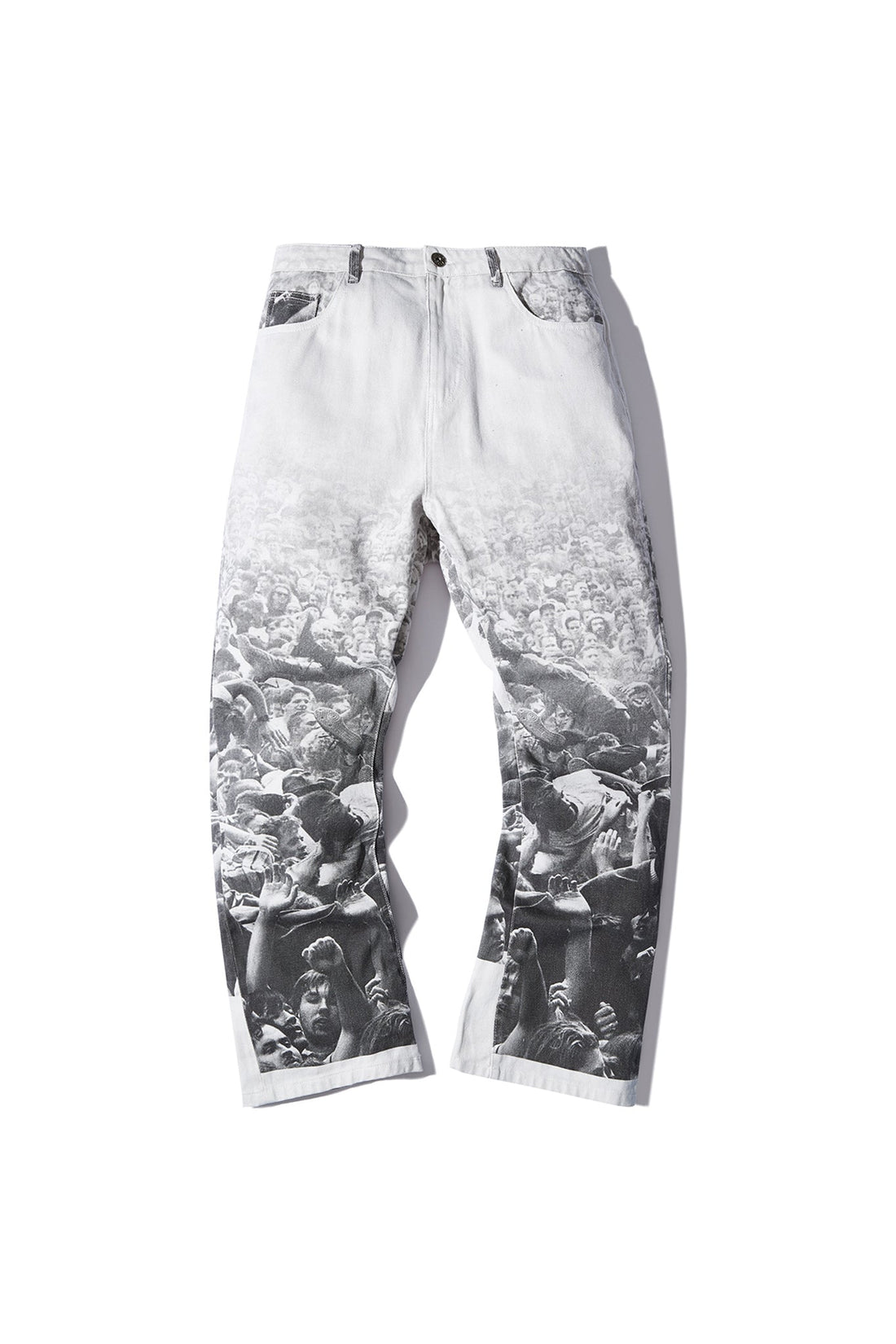 CROWD PANTS WHITE Acupuncture