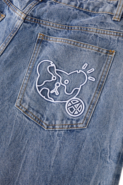 EMBLEM JEANS BLUE Acupuncture