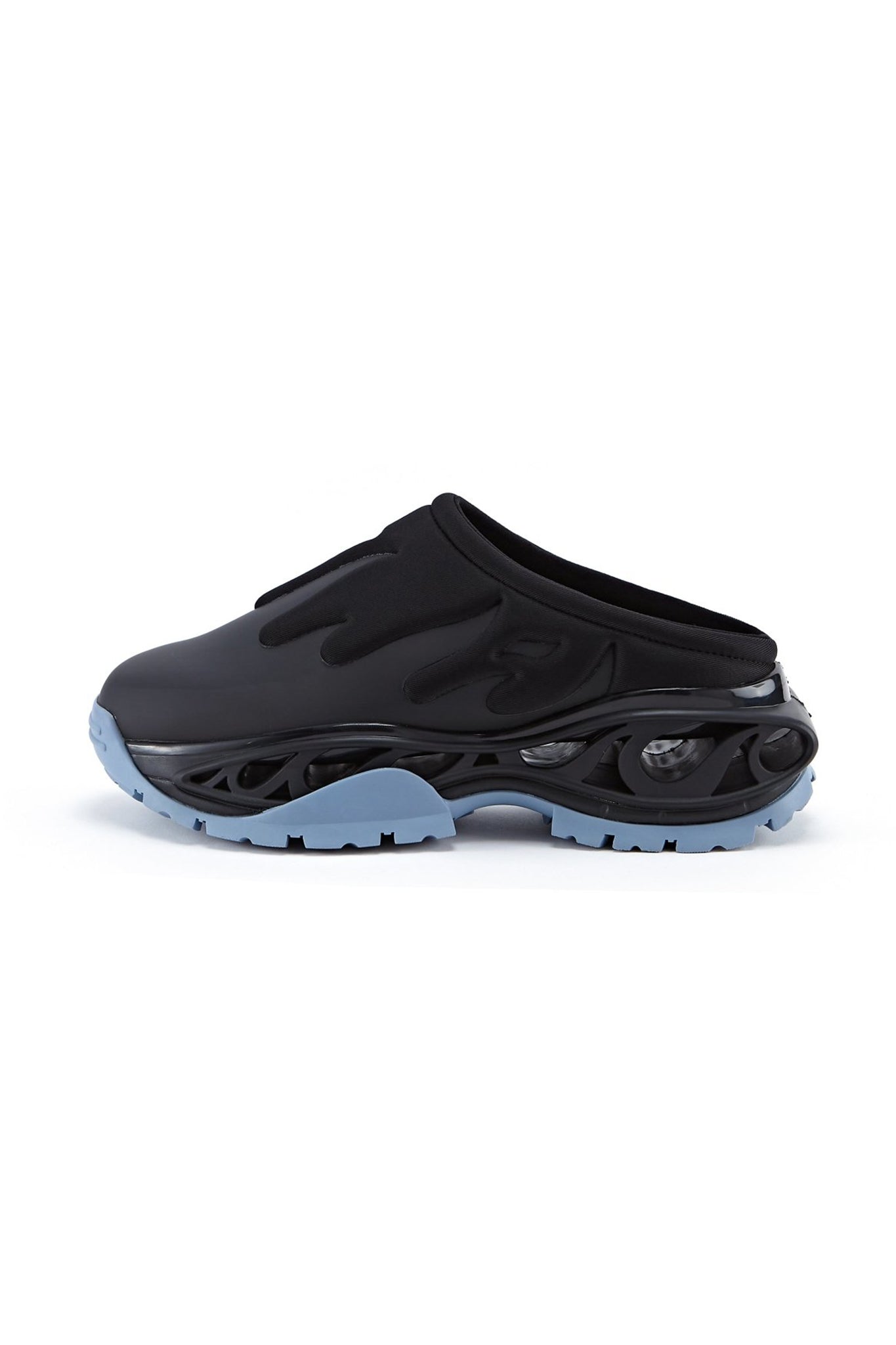 GINGER CLOG ON FIRE BLACK/BLUE Acupuncture