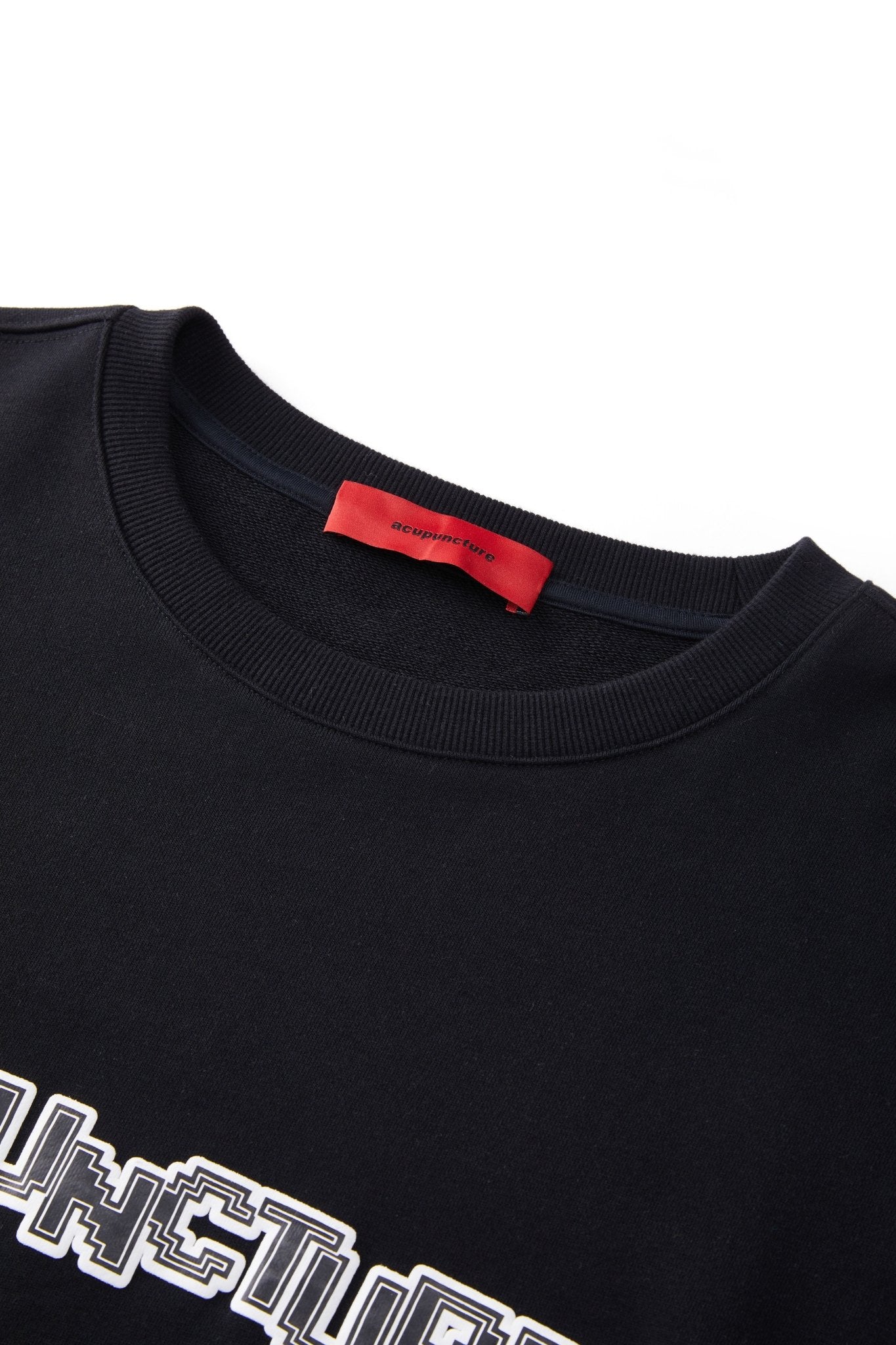 GOOD MORNING BEAUTY CREWNECK BLACK Acupuncture