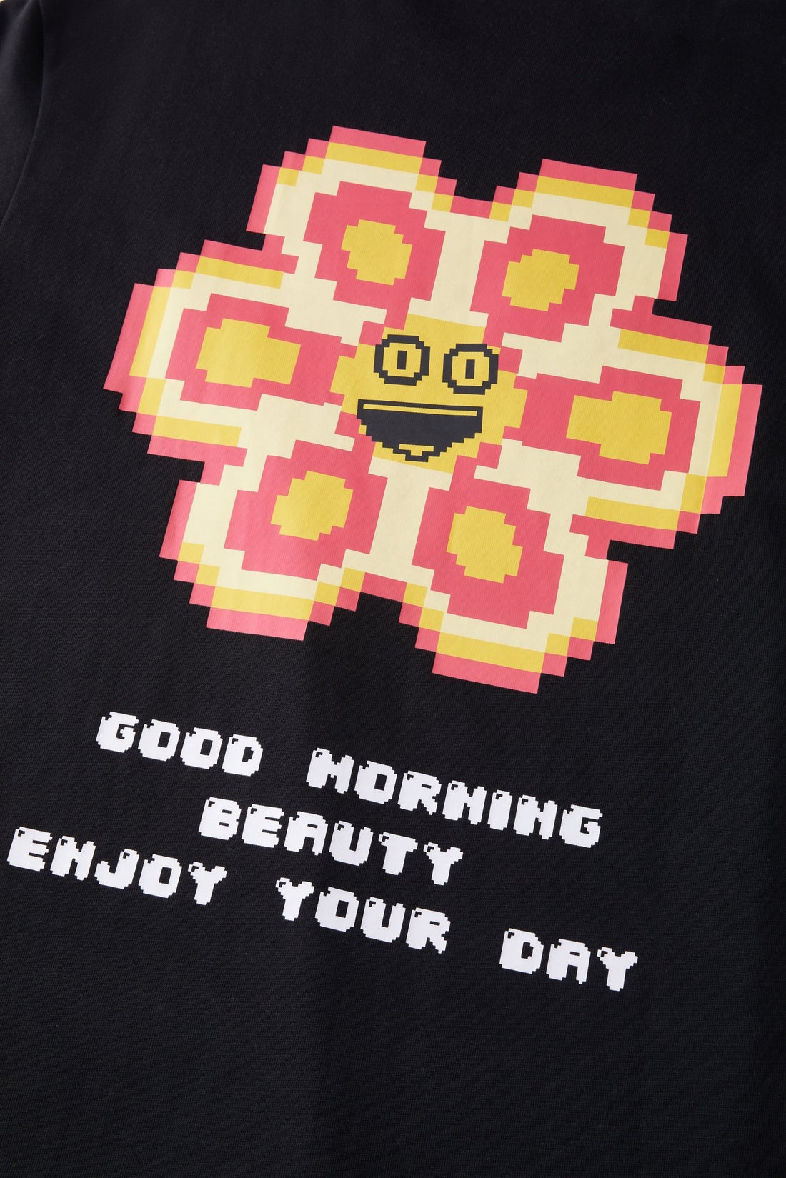 GOOD MORNING BEAUTY T-SHIRT BLACK Acupuncture