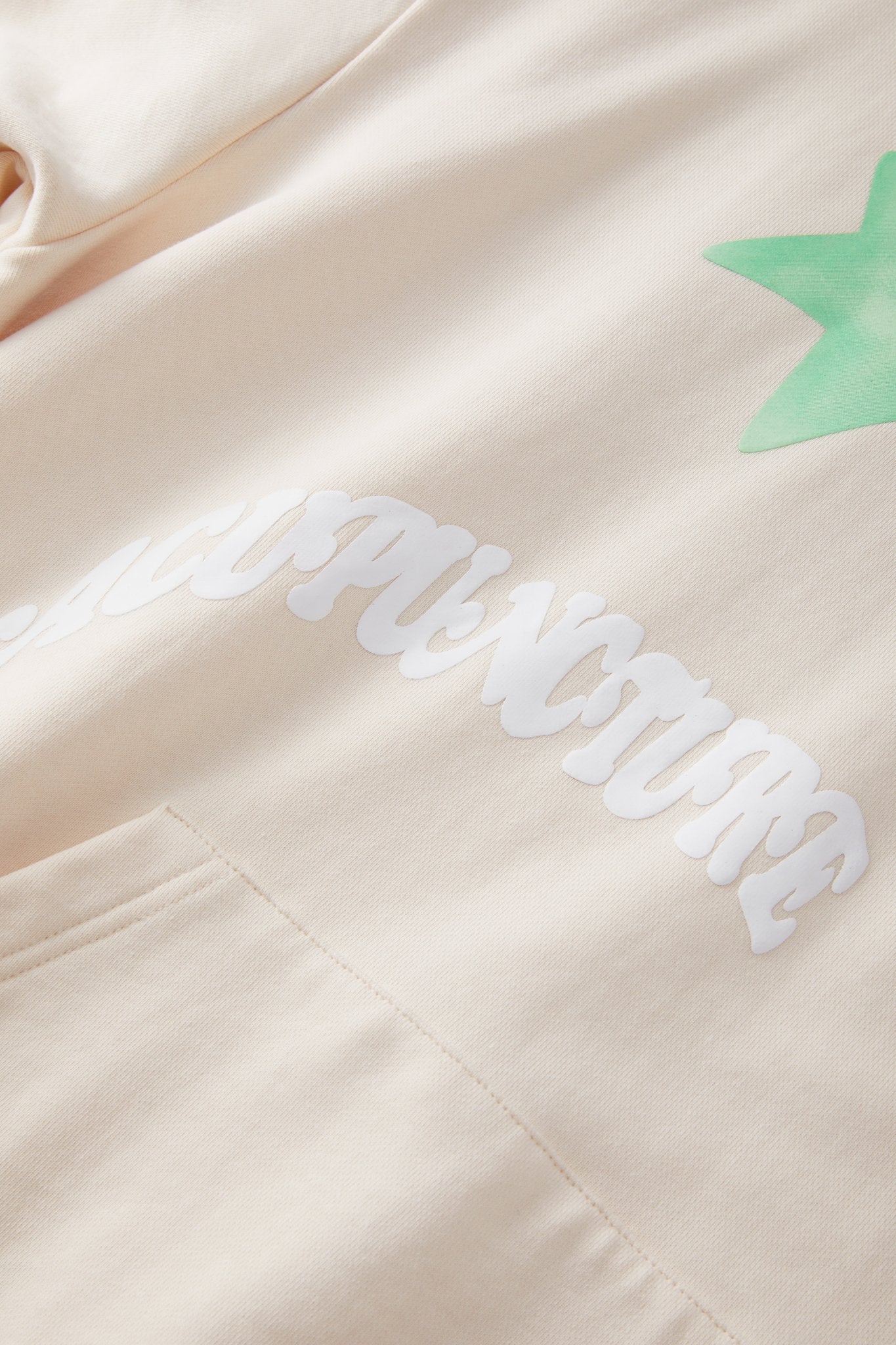 GRAFFITI HOODIE CREAM Acupuncture