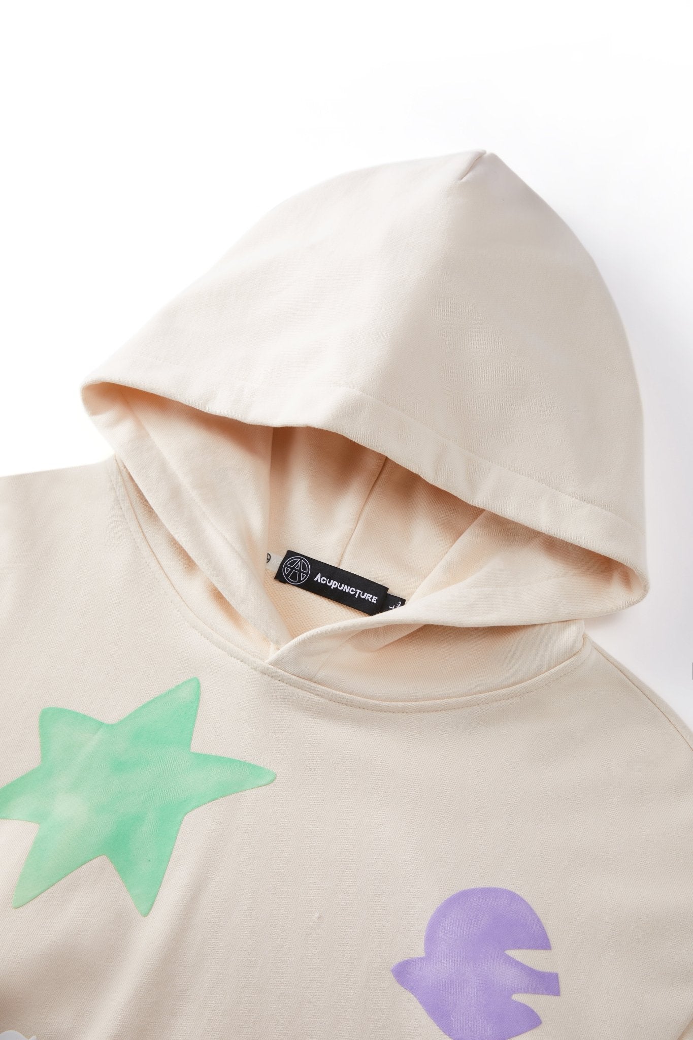 GRAFFITI HOODIE CREAM Acupuncture