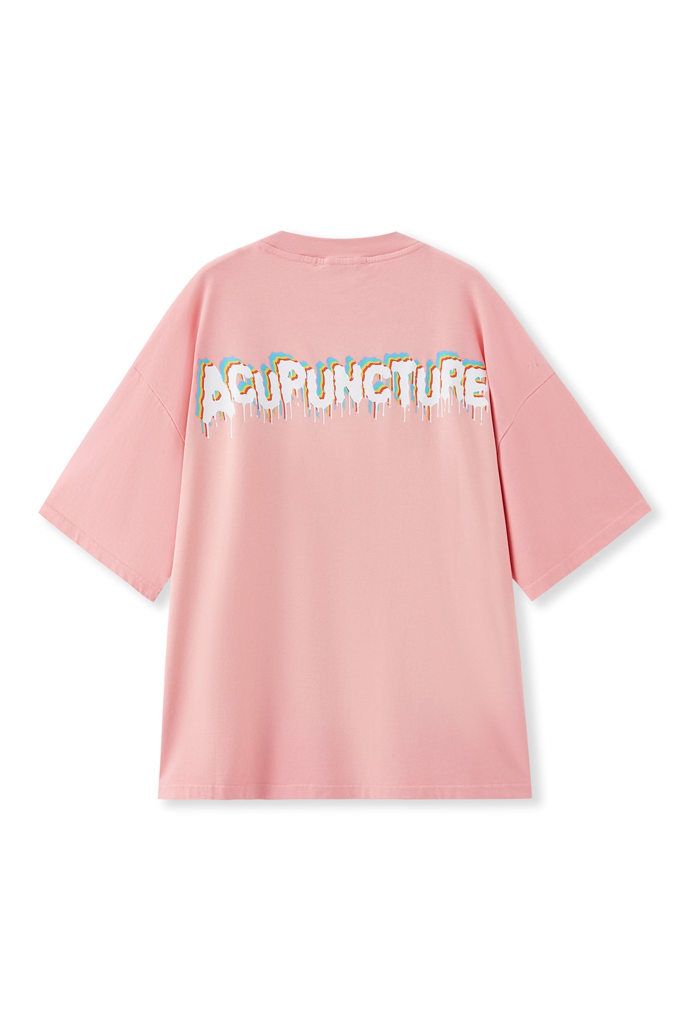 INVERTED EMBLEM TSHIRT BABY PINK Acupuncture