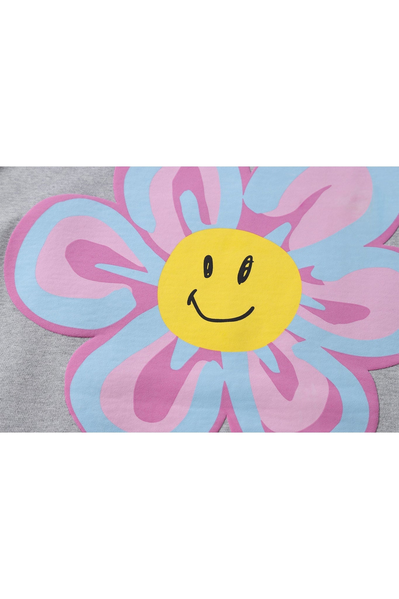 MACRO FLOWER CREWNECK GREY Acupuncture