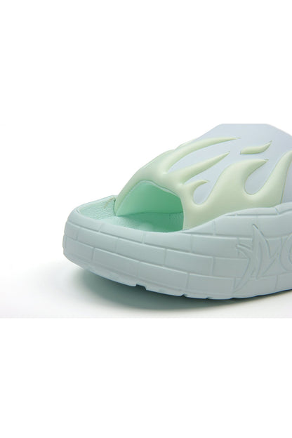 NYU SLIDE CELESTIAL GREEN Acupuncture