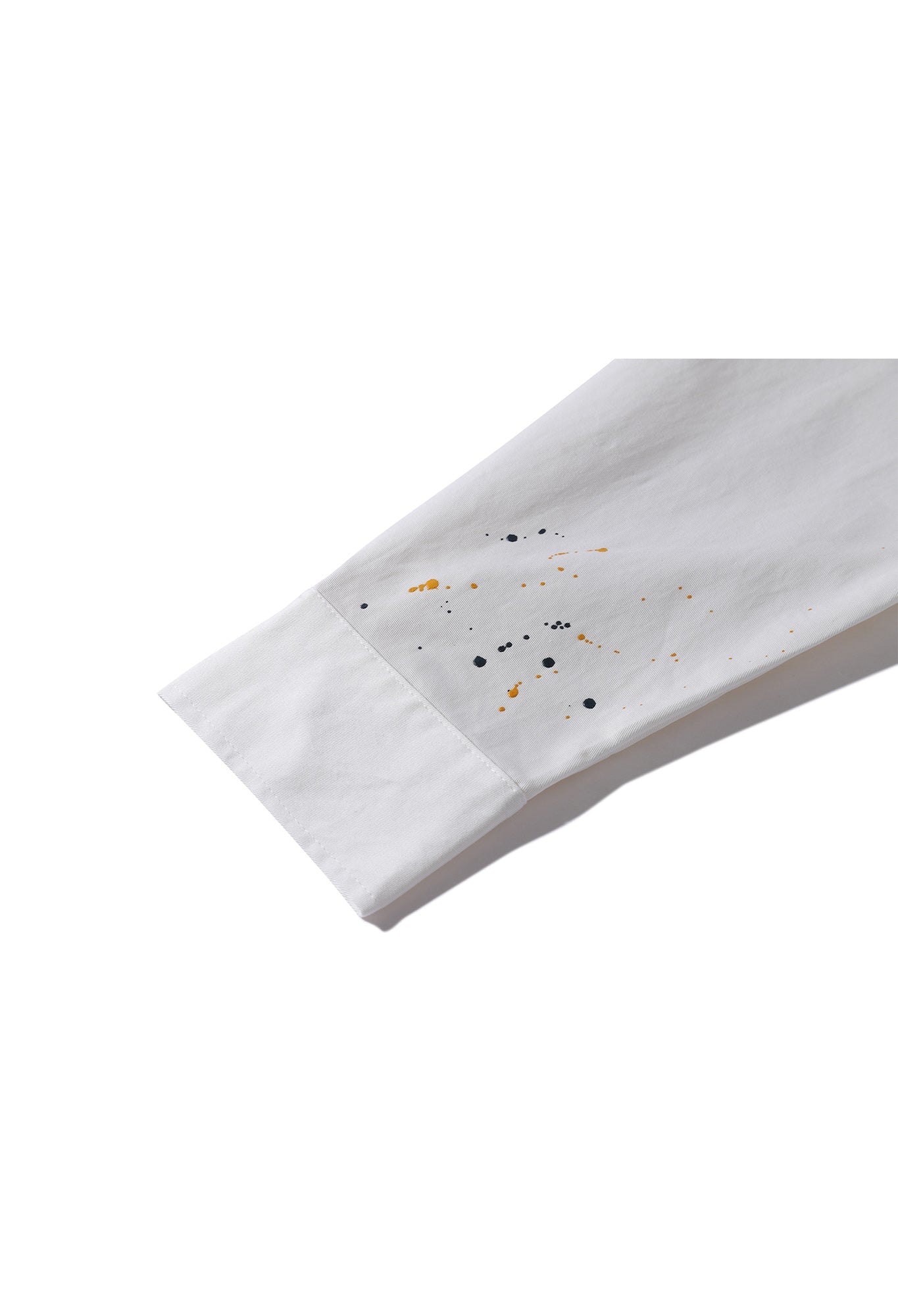 POLKA DOTS SHACKET WHITE Acupuncture
