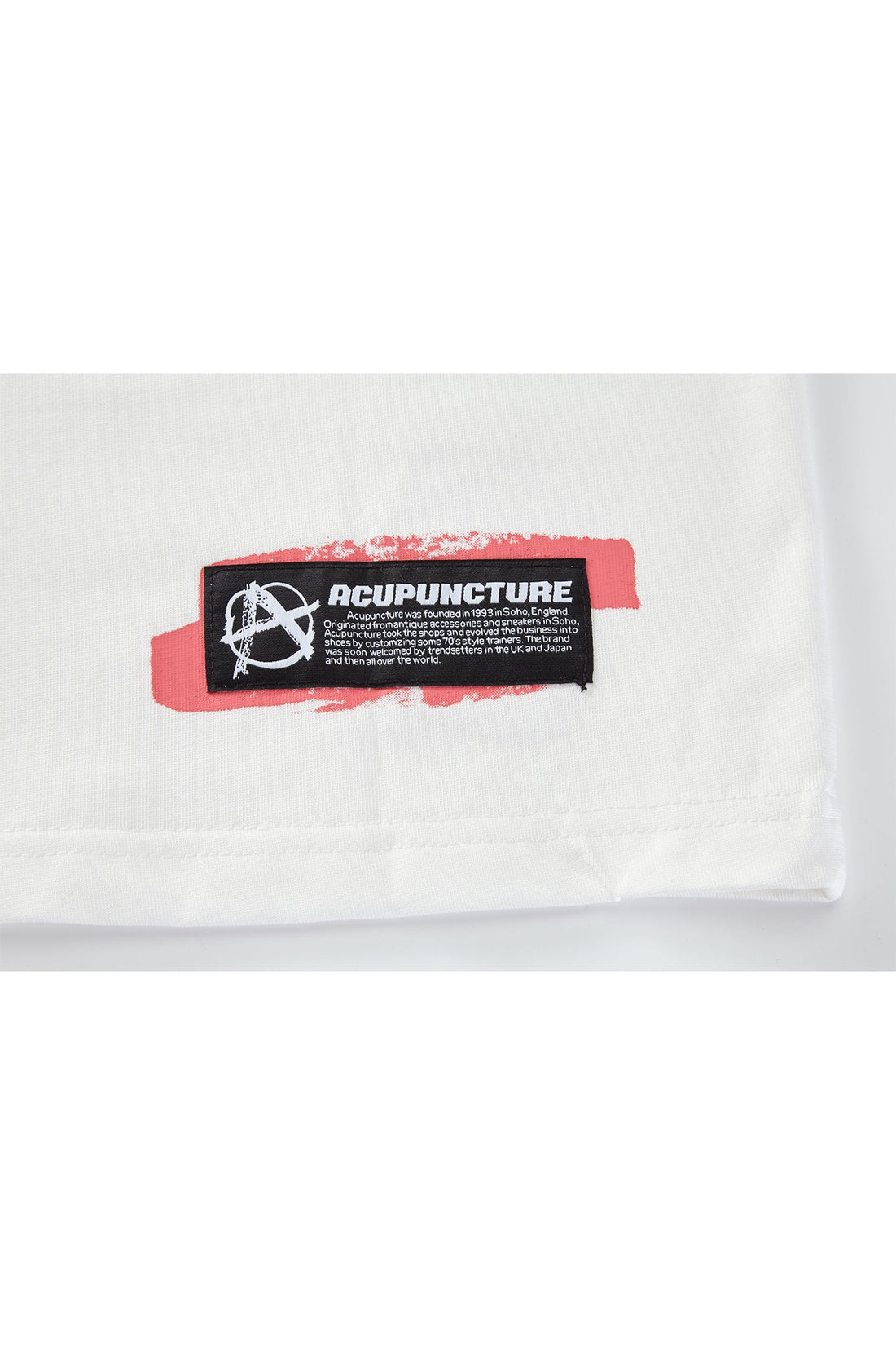 PROHIBITED SIGN TSHIRT WHITE Acupuncture
