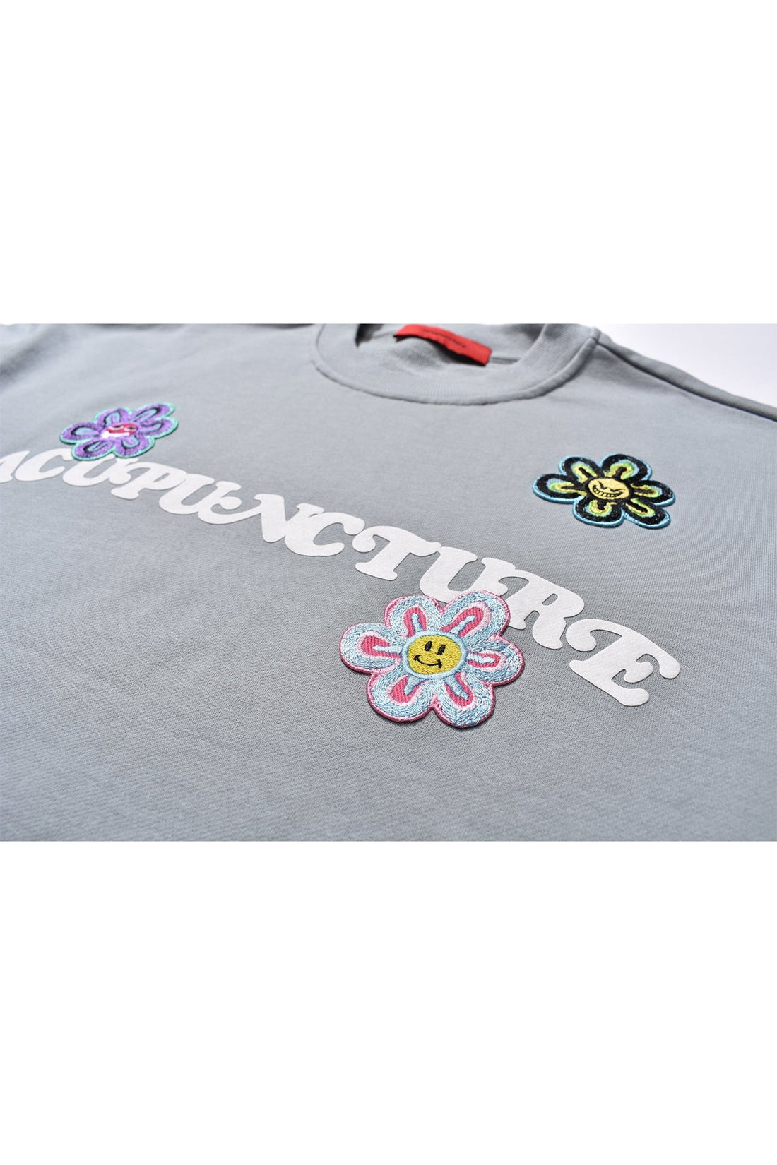 PUNISH CREWNECK GREY Acupuncture