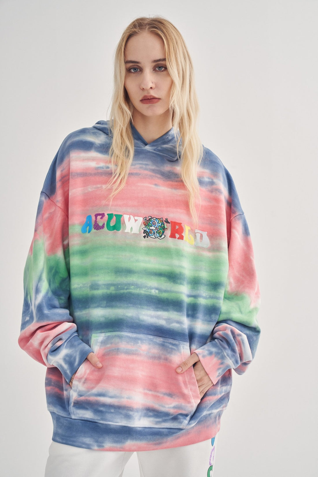 PUNWORLD HOODIE MULTICOLOR Acupuncture