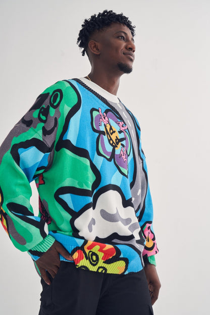 PUNWORLD SWEATER MULTICOLOR Acupuncture