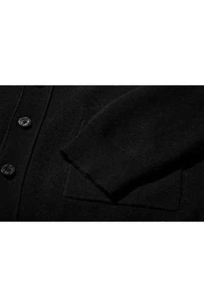 SKELETON HAND CARDIGAN BLACK Acupuncture