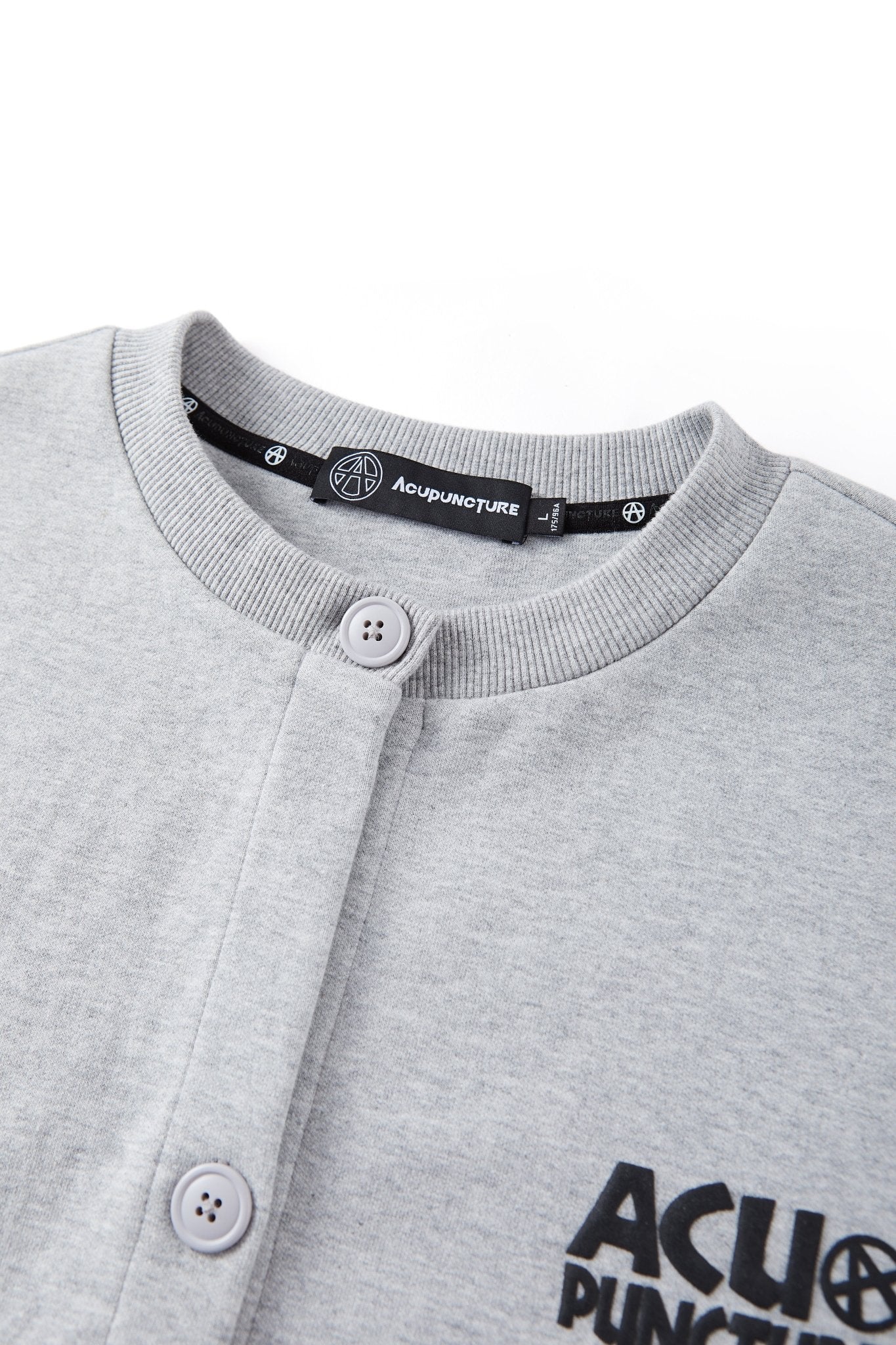SKETCHY BEAR CARDIGAN GREY Acupuncture