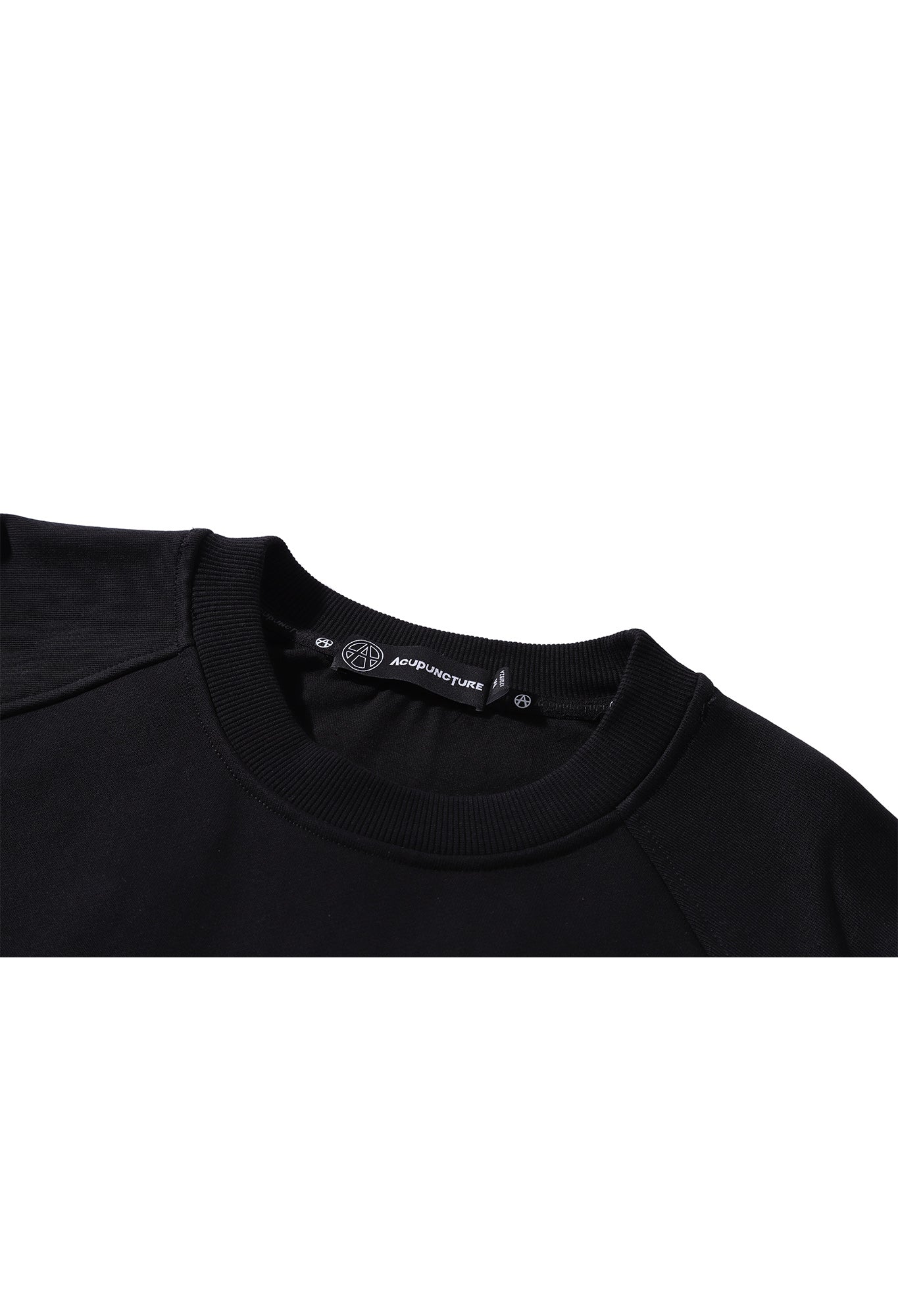 SKULL HEART CREWNECK BLACK Acupuncture