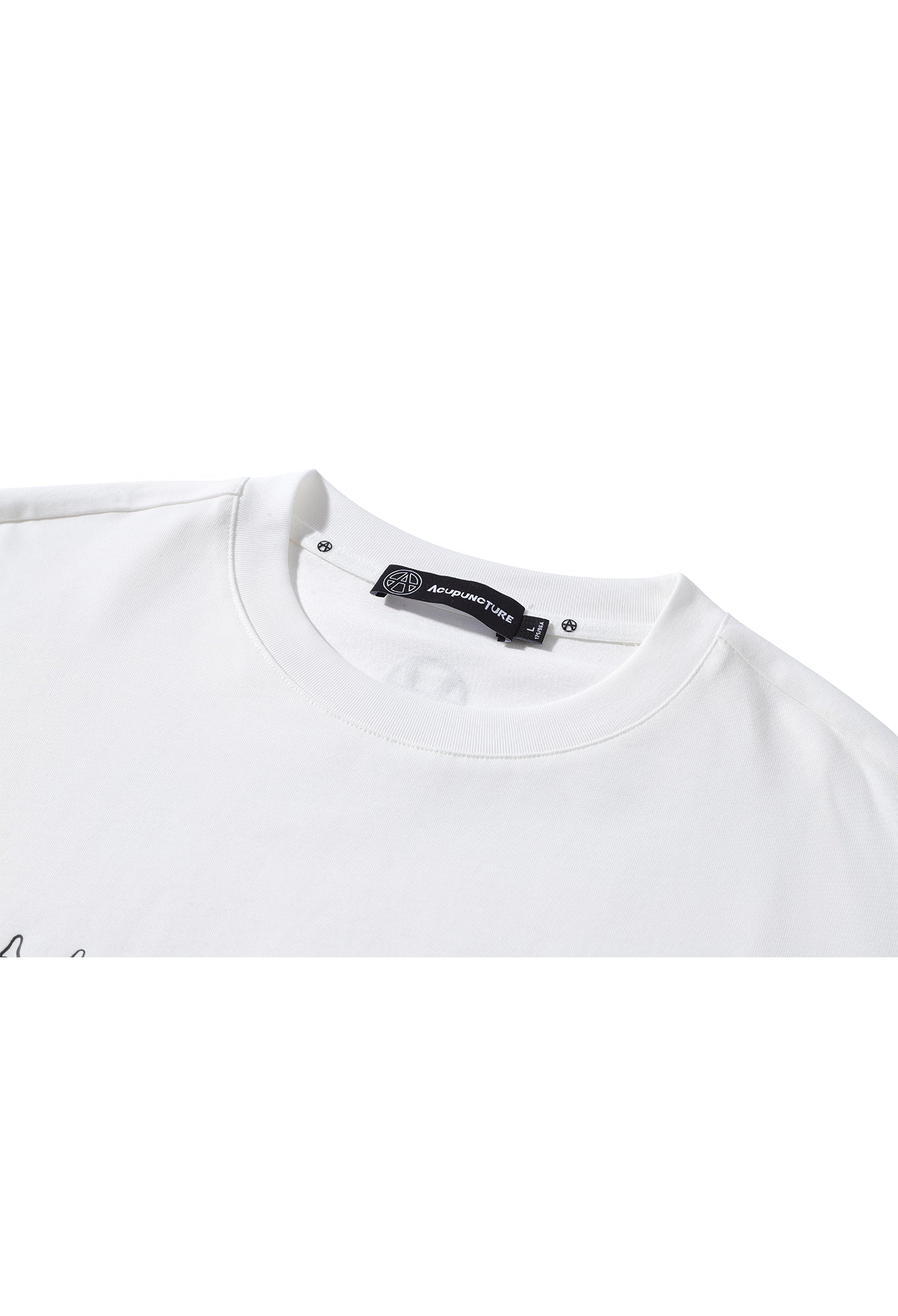SKULL HEART TSHIRT WHITE Acupuncture