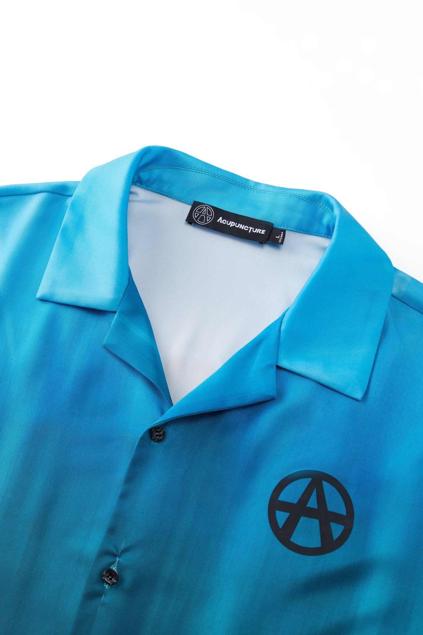 SKYLINE SHIRT MIXED BLUE Acupuncture