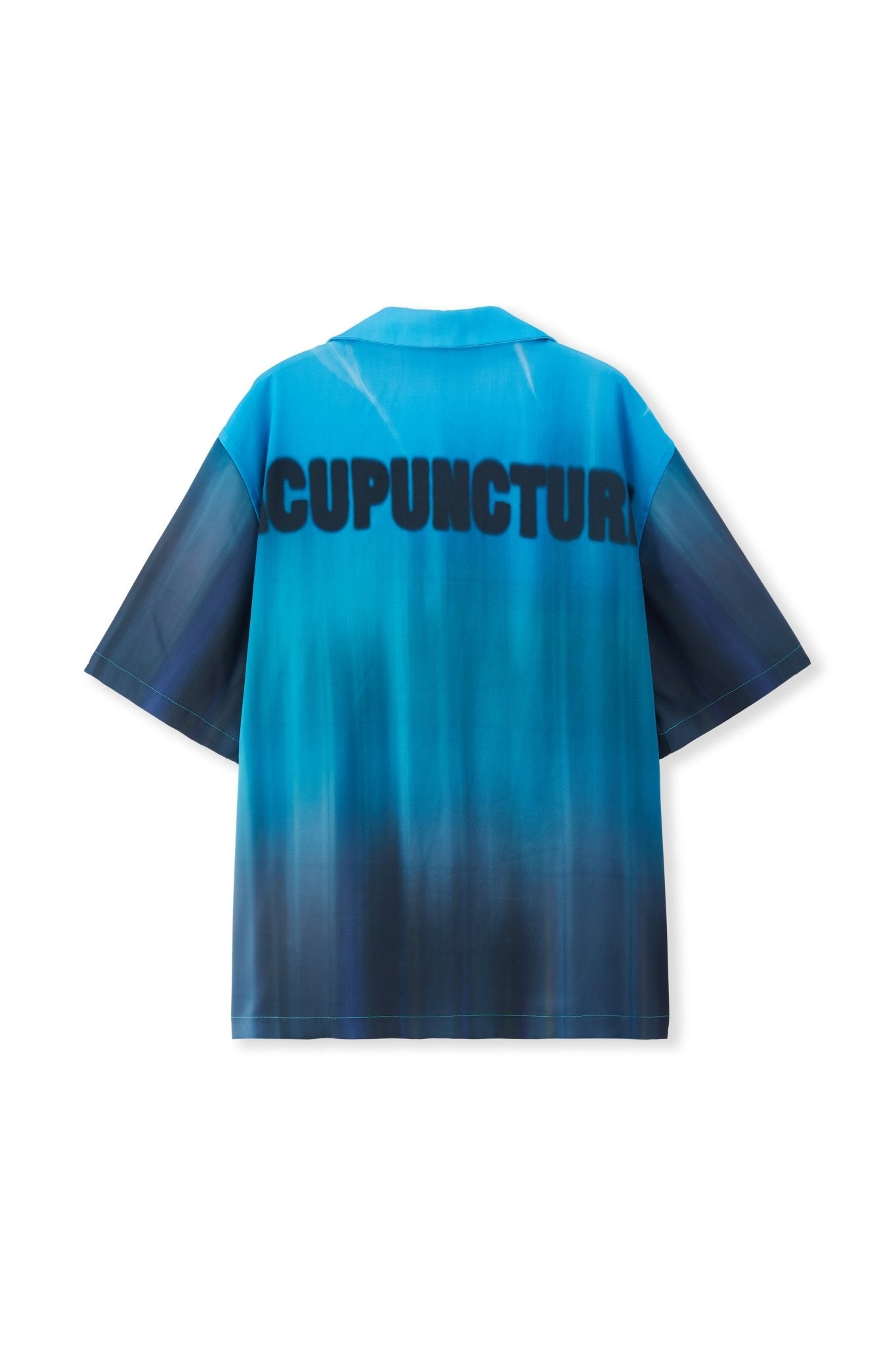 SKYLINE SHIRT MIXED BLUE Acupuncture