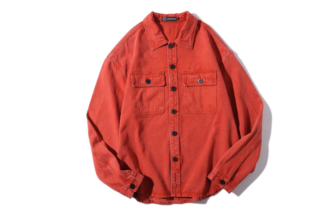 SMOOTH VOLCANO SHACKET RED Acupuncture