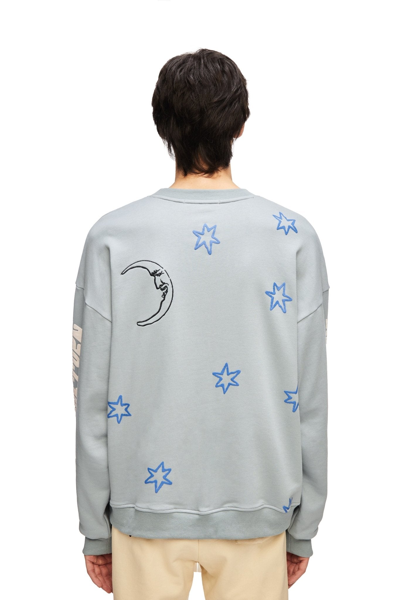 STAR MOON CREWNECK Acupuncture