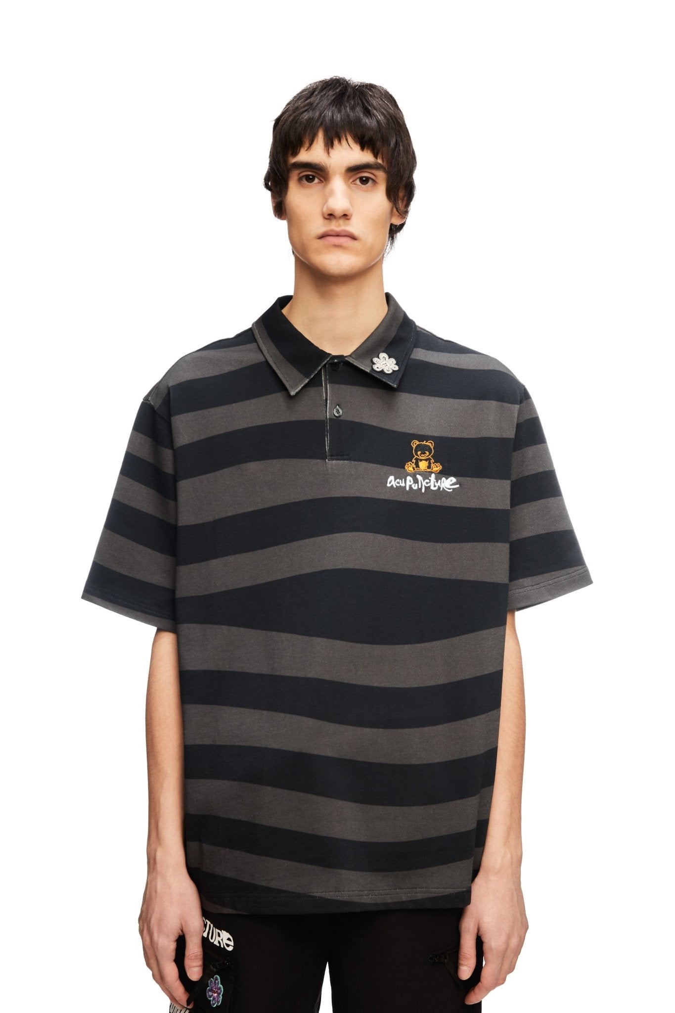 STRIPED POLO Acupuncture