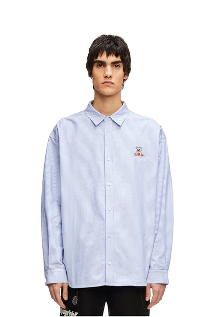 TEDDY STRIPED SHIRT LIGHT BLUE Acupuncture