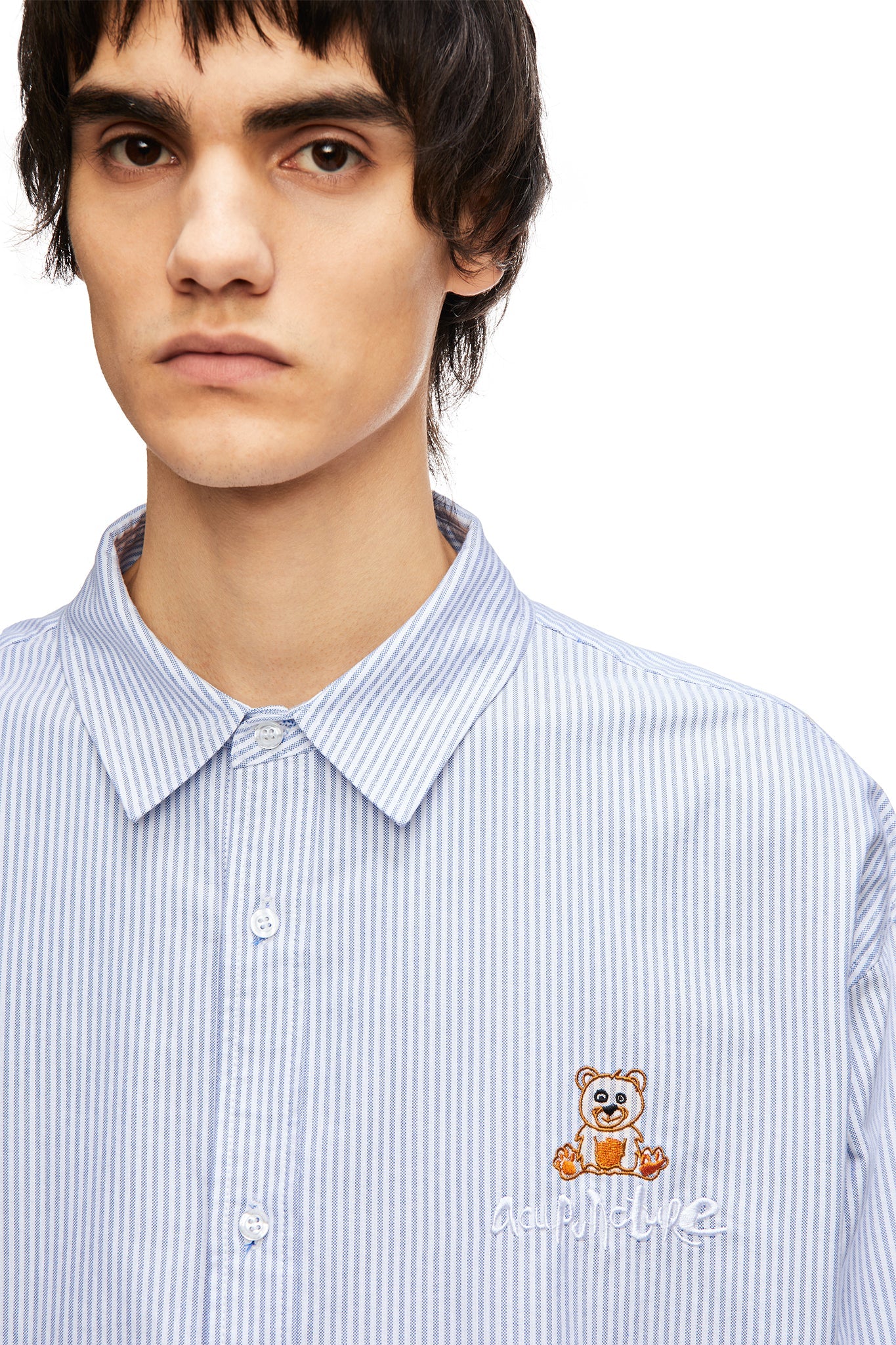 TEDDY STRIPED SHIRT LIGHT BLUE Acupuncture