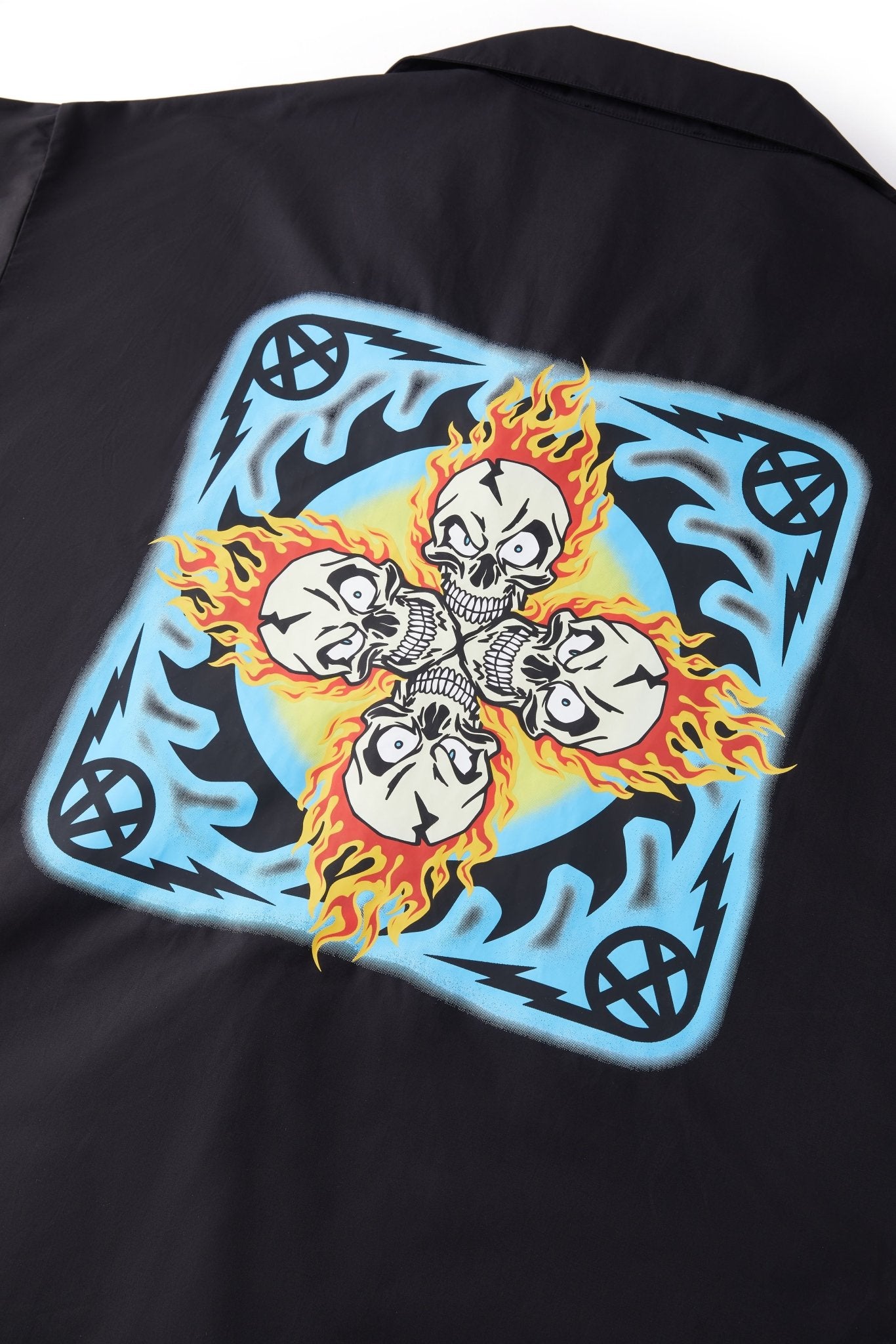 THUNDER LOGO T-SHIRT BLACK Acupuncture