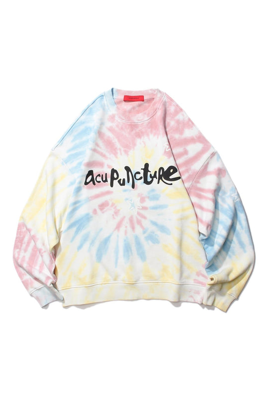 TIE-DYE CREWNECK MULTICOLOR Acupuncture