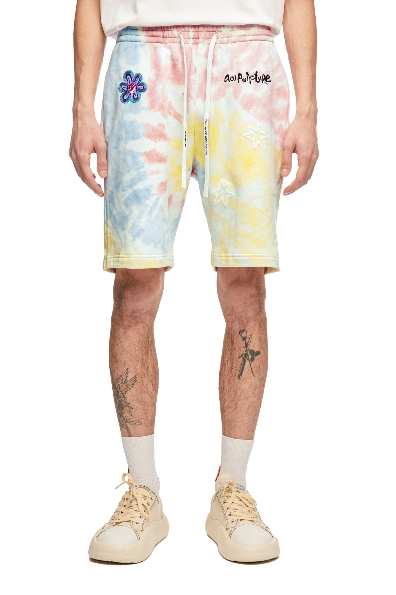 TIE-DYE SHORTS Acupuncture