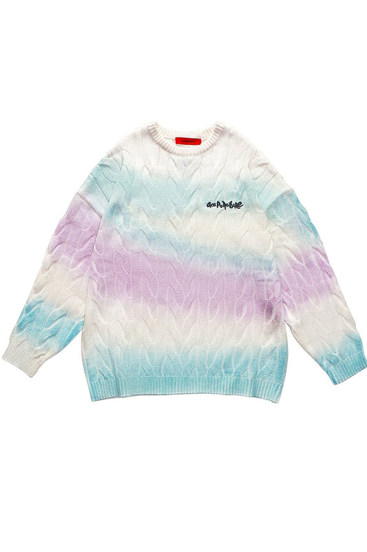 TIE-DYE SWEATER MULTICOLOR Acupuncture