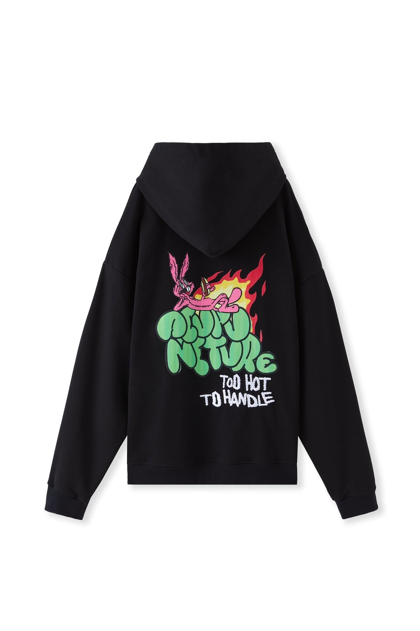 TOO HOT TO HANDLE HOODIE BLACK Acupuncture