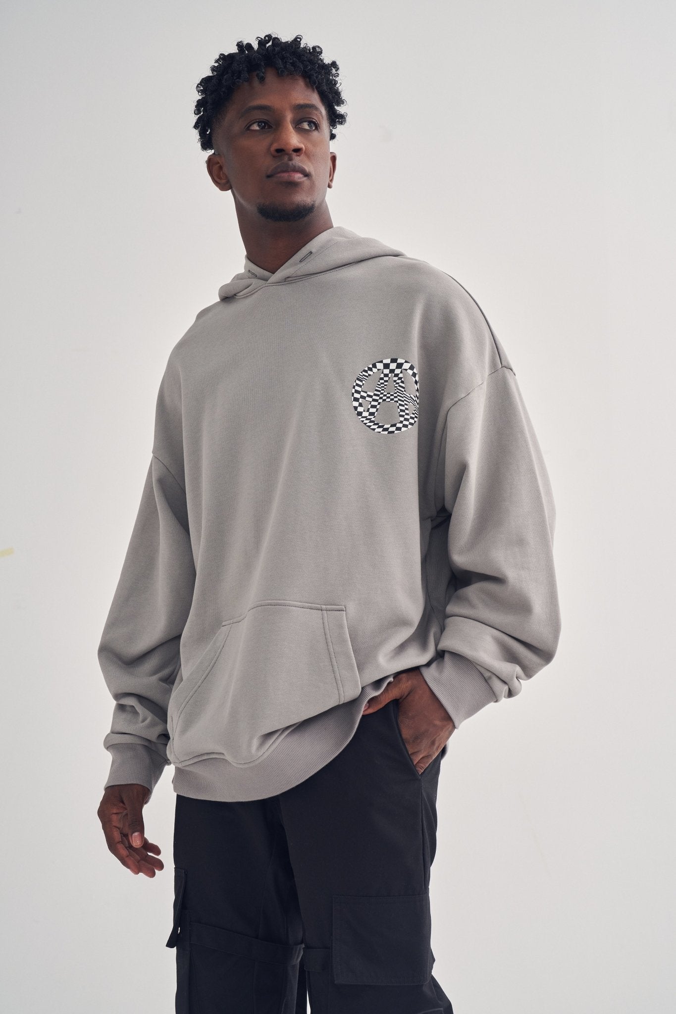 TOO HOT TO HANDLE HOODIE GREY Acupuncture