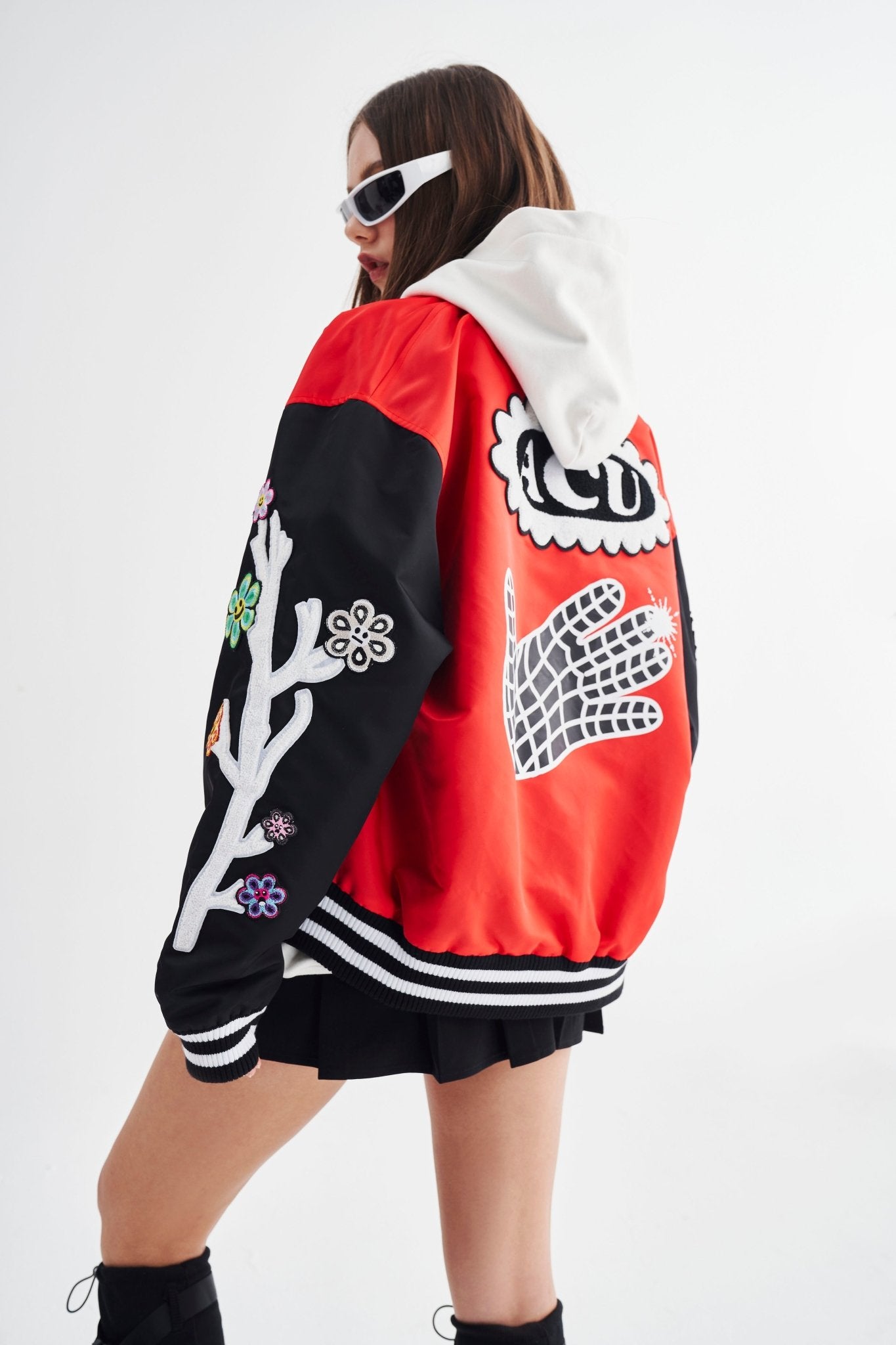 TRUST THE PROCESS BOMBER RED Acupuncture