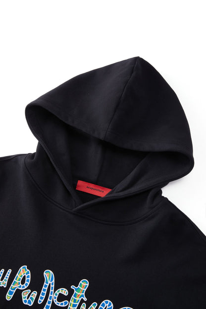 TRUST THE PROCESS HOODIE BLACK Acupuncture
