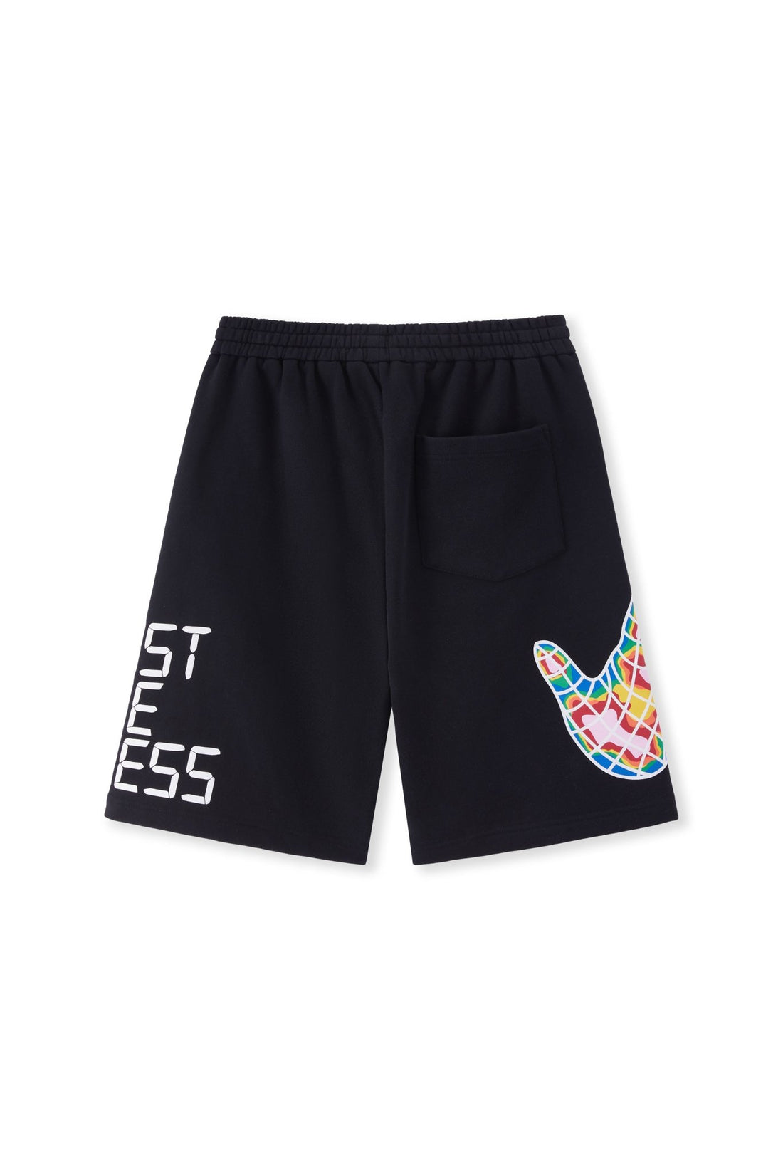 TRUST THE PROCESS SHORTS BLACK Acupuncture