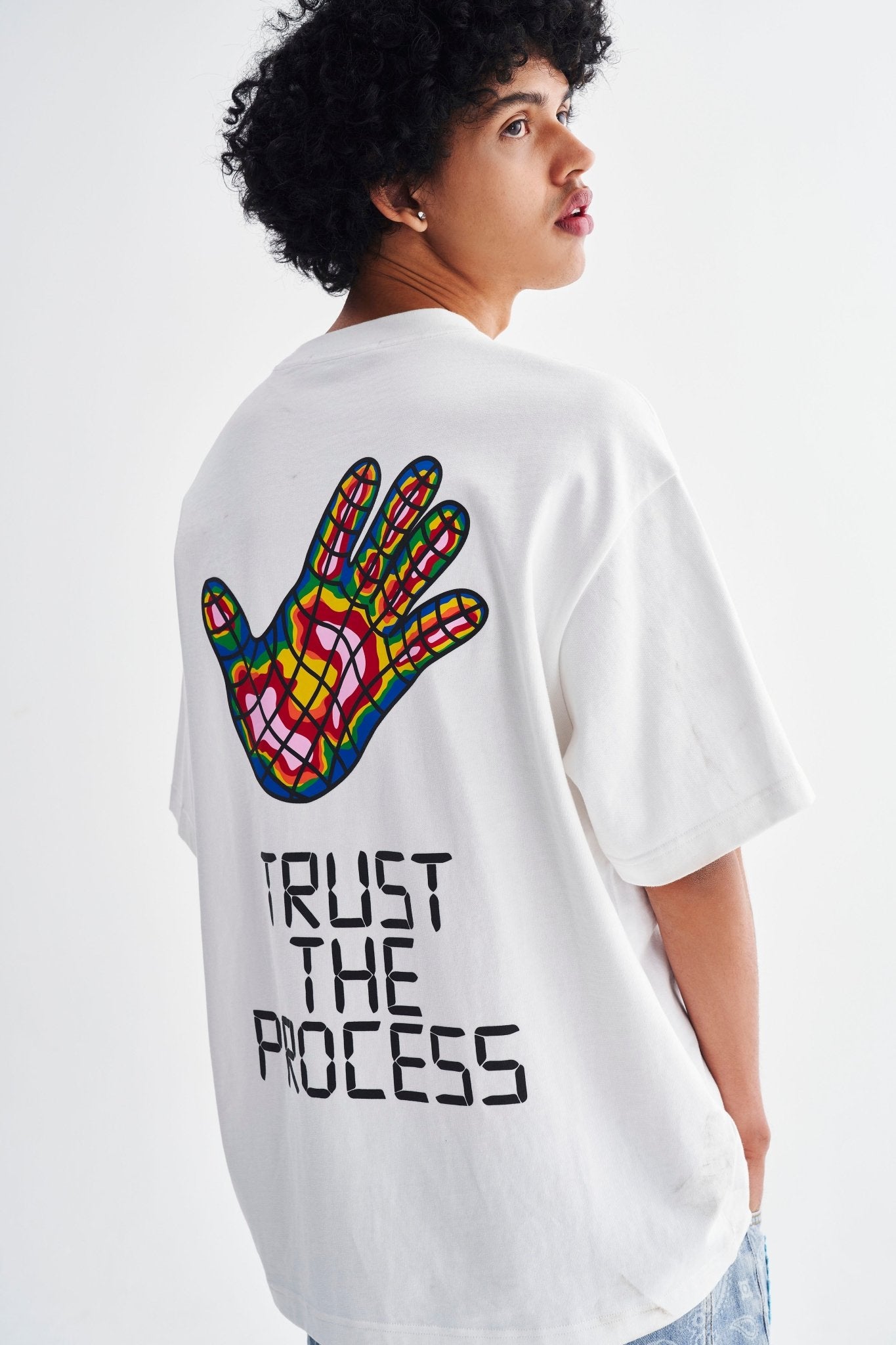 TRUST THE PROCESS T-SHIRT WHITE Acupuncture