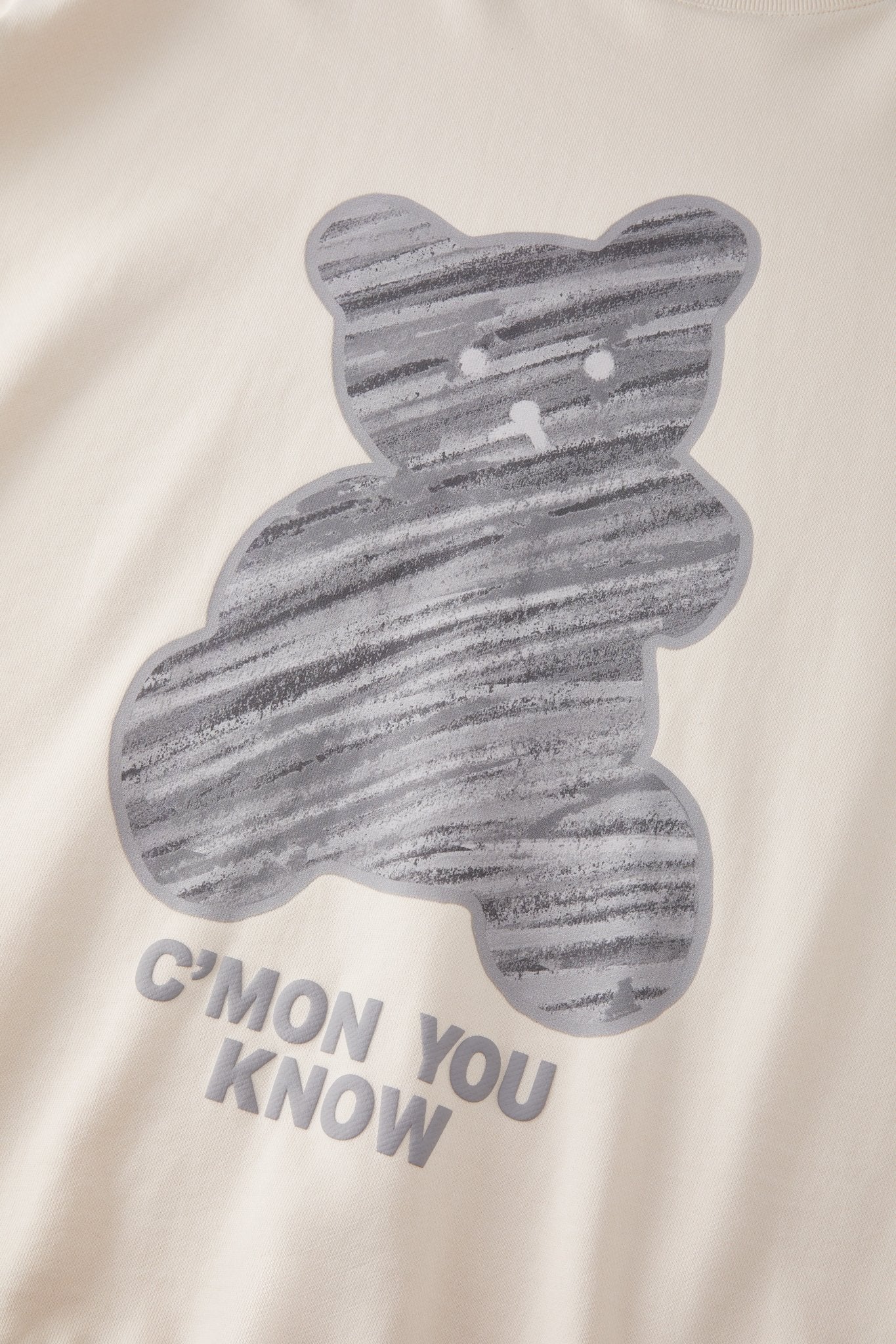 VAIN TEDDY CREWNECK CREAM Acupuncture