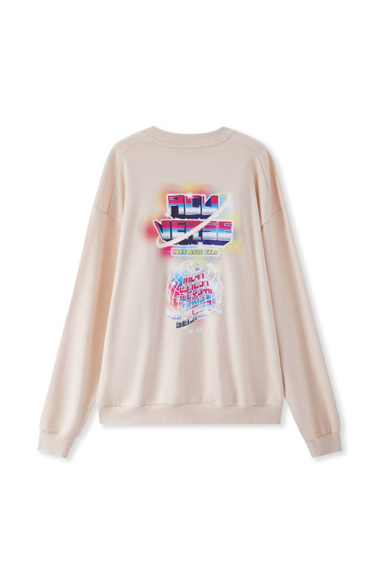 VERSE CREWNECK CREAM Acupuncture