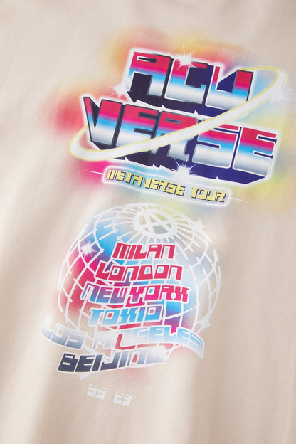 VERSE CREWNECK CREAM Acupuncture