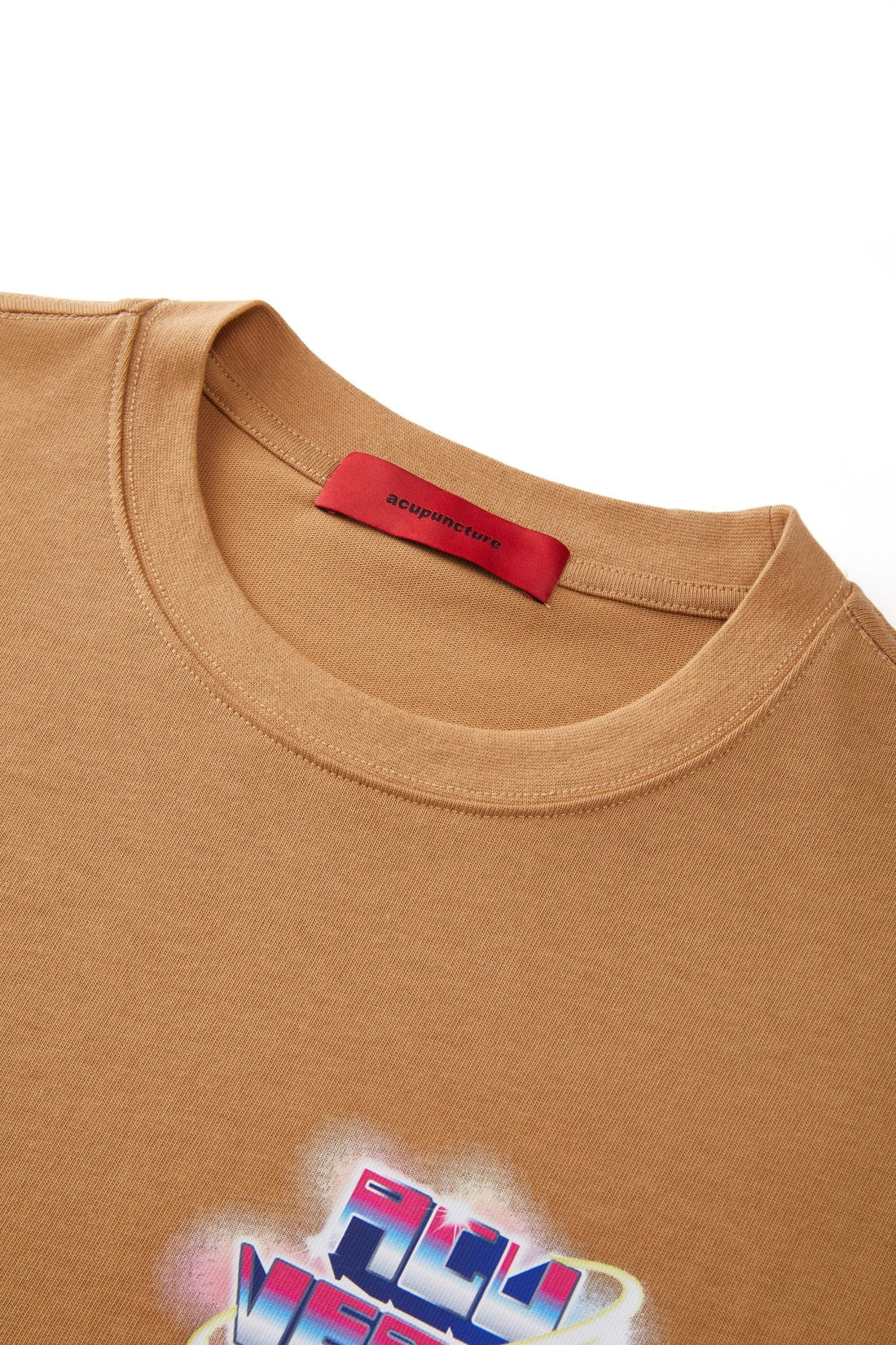 VERSE T-SHIRT BROWN Acupuncture