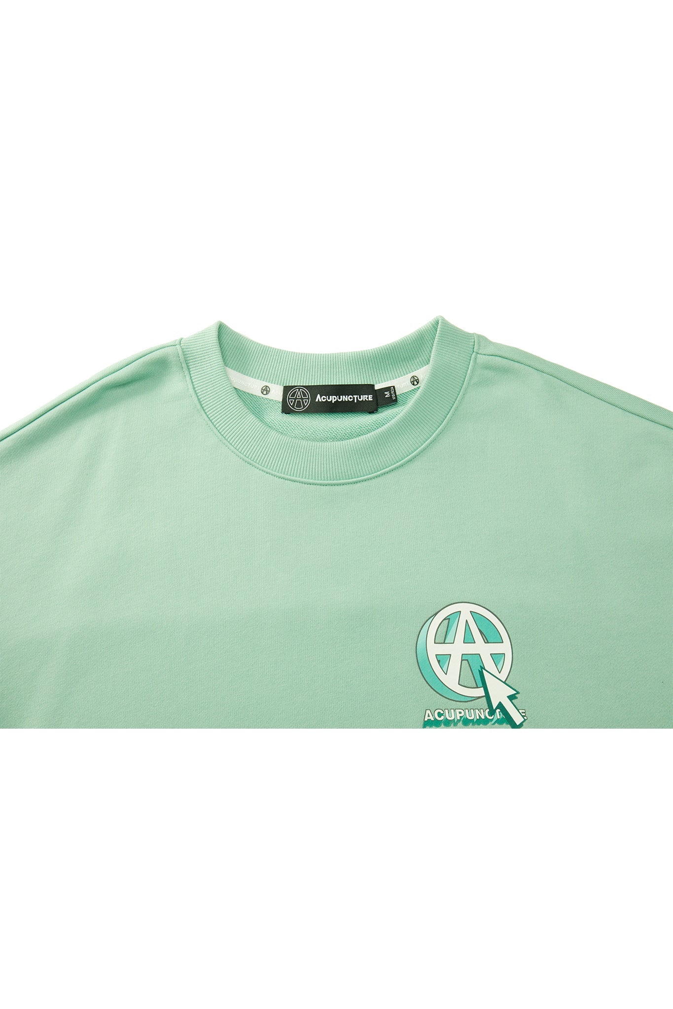 WIN95 CREWNECK GREEN/WHITE Acupuncture